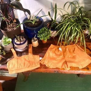 Creamsicle Polka Dot Co-Ord Set